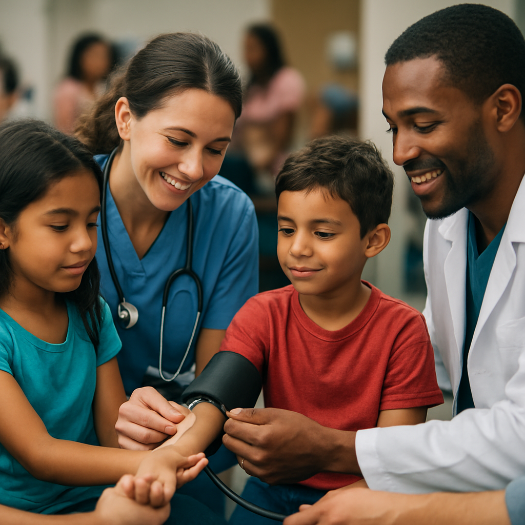 Community healthcare support in action